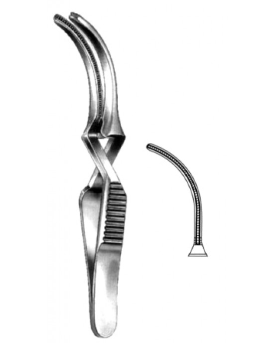 DeBakey Bulldog clamp Atrauma cvd 30mm, 8cm