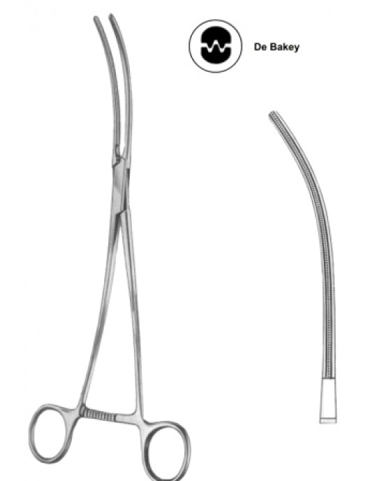 De Bakey Atrauma Aortic Aneurysm Clamps BJ 27cm/10 1/2