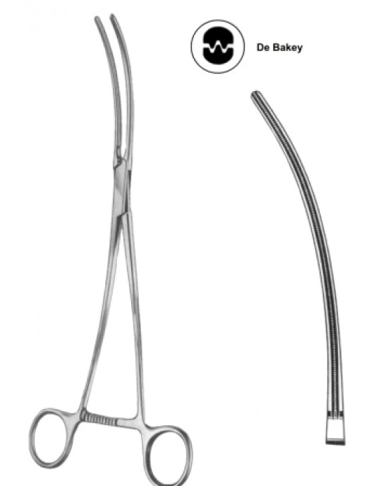 De Bakey Atrauma Aortic Aneurysm Clamps BJ 31cm/12 1/4