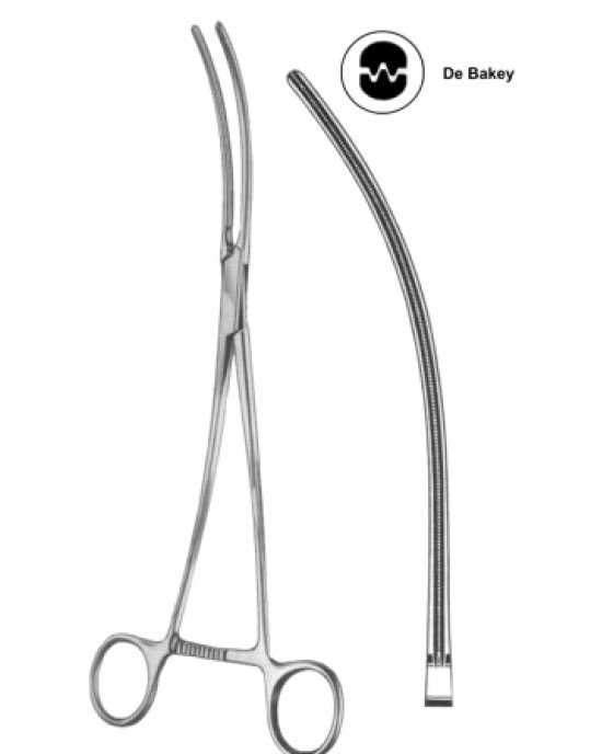 De Bakey Atrauma Aortic Aneurysm Clamps BJ 33.5cm/13 1/4