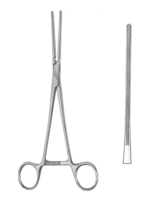 De Bakey-Bainbirdge Atrauma Cardiovascular BJ Forceps 18cm/7