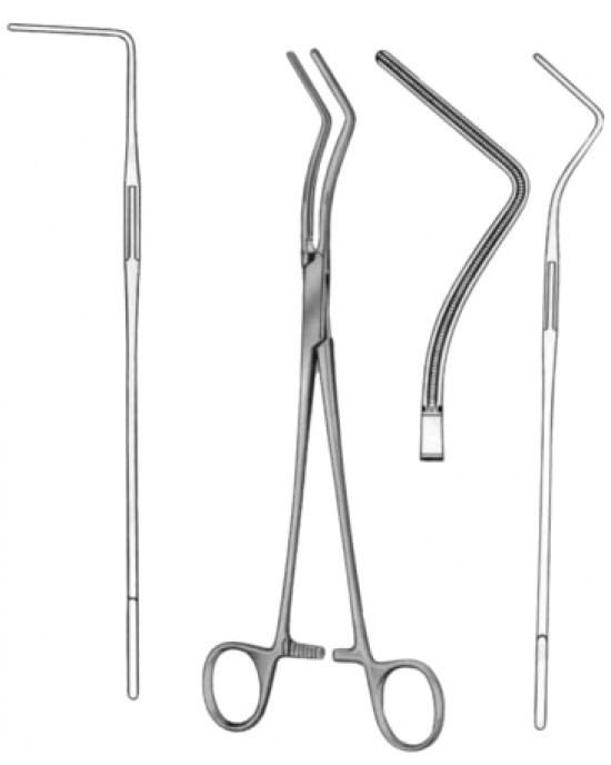 Lees Atrauma Bronchus Clamps BJ 25cm/10