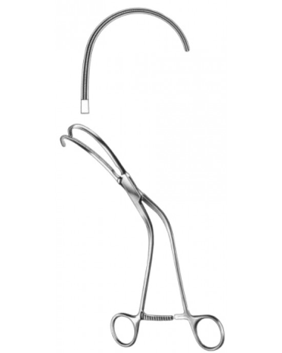 Weber Atrauma Aortic Clamps BJ 26cm/10 1/4