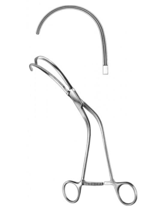 Weber Atrauma Aortic Clamps BJ 26cm/10 1/4