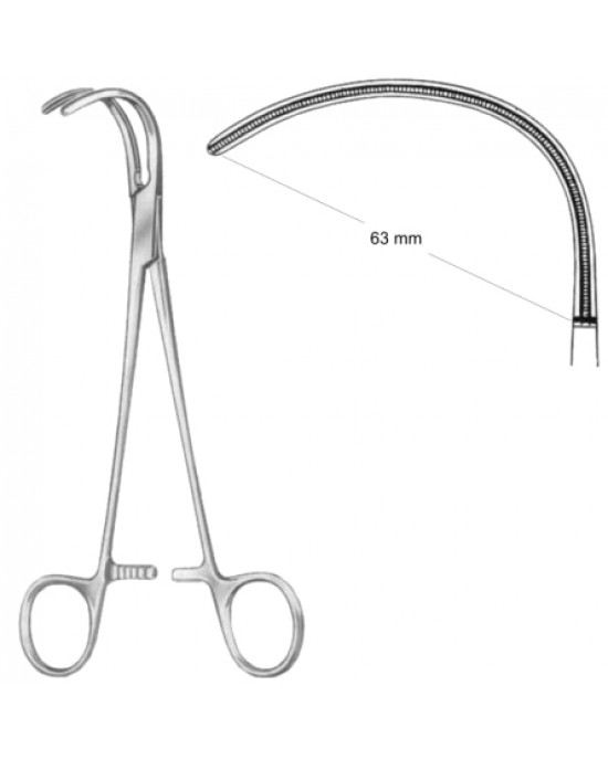 Glover Anastomosis Clamps BJ 63mm 19.5cm/7 3/4