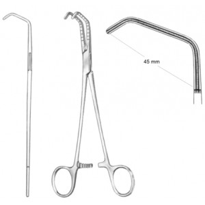 De Bakey-Beck Atrauma Cardiovascular Forceps BJ 45mm 21cm/8 1/4