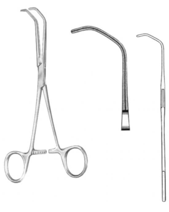 Beck Atrauma Artic Anastomosis Clamps BJ 17cm/6 3/4