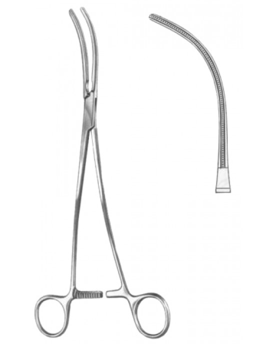 De Bakey-Bahnson Atrauma Aorta Aneurysm Clamps BJ 25.5cm/10