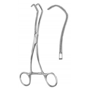 Derra-De Bakey Atrauma Anastomosis BJ Clamps 17cm/6 3/4