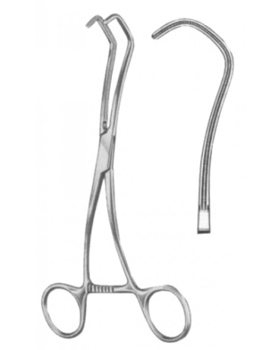 Derra-De Bakey Atrauma Anastomosis BJ Clamps 17cm/6 3/4