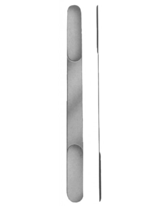 Brain Spatulas 18x22mm 18cm/7