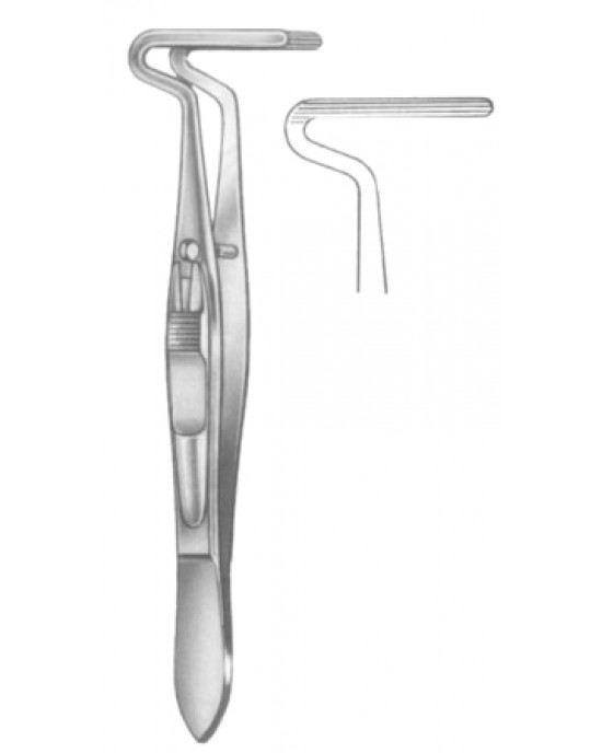 Berke Strabismus Forceps 10cm/4