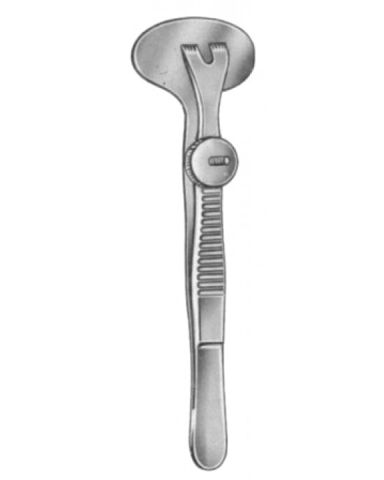 Erhardt Entropium Forceps 9cm/3 1/2