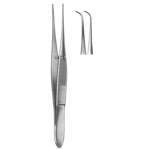 Graefe Iris Forceps Full Curved 1:2 10cm/4