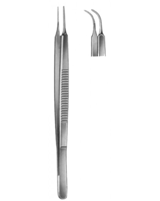 Stevens Iris Forceps Full Curved 10.5cm/4 1/4