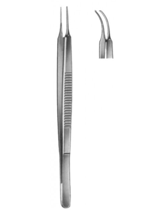 Stevens Iris Forceps Curved 1:2 10.5cm/4 1/4