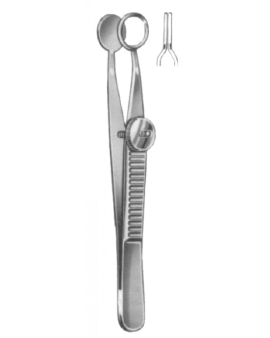 Lambert Trochoma Forceps 9cm/3 1/2