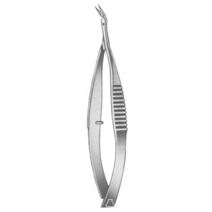 Vannas Iridectomy Scissors Angular 8cm/3 1/4