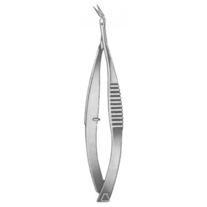 Vannas Iridectomy Scissors Angular 8cm/3 1/4