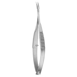 Vannas Mod, Tubingen Iridectomy Scissors Curved 8.5cm/3 1/2