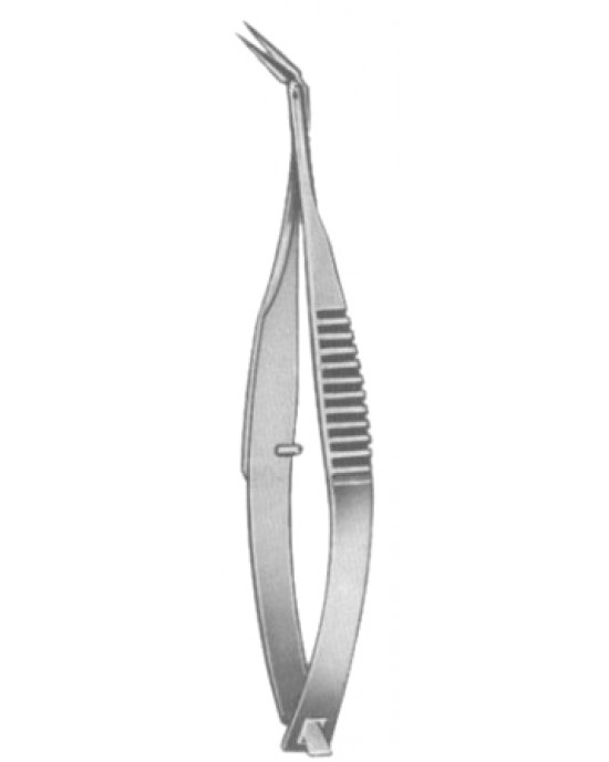 Vannas Mod, Tubingen Iridectomy Scissors Angular 8.5cm/3 1/2