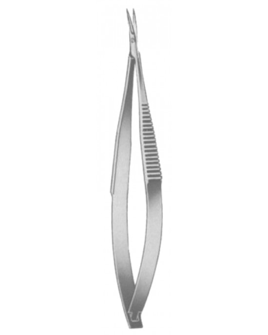 Iridectomy Scissors Curved 10cm/4