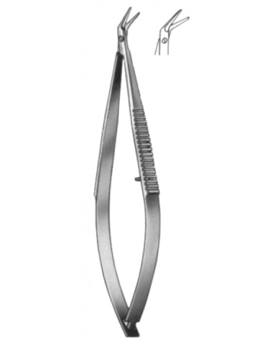 Castroviejo Iridectomy Scissors Angled10cm/4