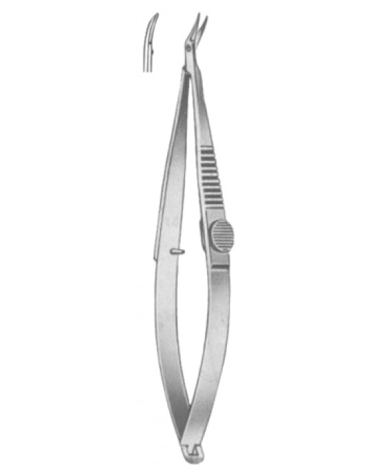 Troutman-Barraquer Iridectomy Scissors Right 10cm/4