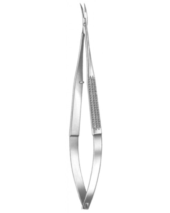 Micro Scissors Curved 16cm/6 1/4