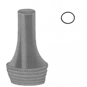 Alu Black Ear Speculas 4.5x5.5mm Fig # 1