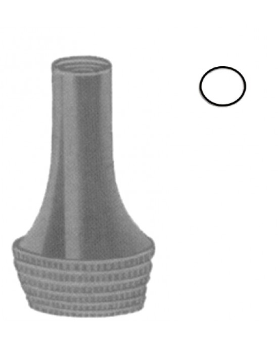 Alu Black Ear Speculas 4.5x5.5mm Fig # 1