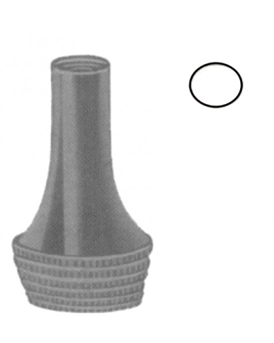Alu Black Ear Speculas 5.5x6.5mm Fig # 2