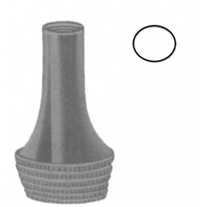 Alu Black Ear Speculas 6.5x7.5mm Fig # 3