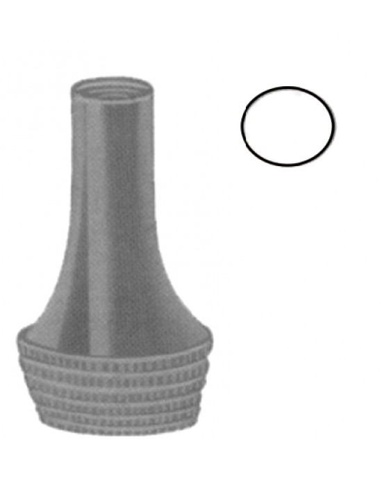 Alu Black Ear Speculas 7.5x8.5mm Fig # 4