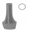 Alu Black Ear Speculas 7.5x8.5mm Fig # 4