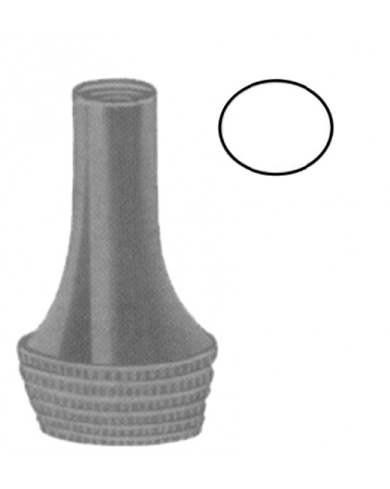 Alu Black Ear Speculas 9.5x10.5mm Fig # 6