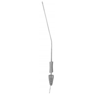 Firth Suction Tube rounded tip, with stilette 80x90mm