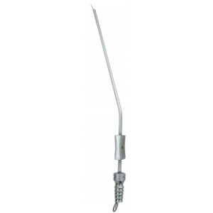 Lempert Suction Tube with stilette Fg 9, 3mm, Length 20cm/8