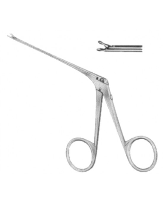 Micro Ear Polypus Forceps 0.8 x 6.0mm 8cm/3 1/4