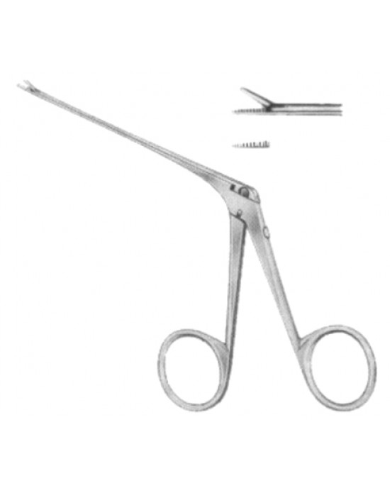 Micro Ear Polypus Forceps 0.8 x 6.0mm 8cm/3 1/4