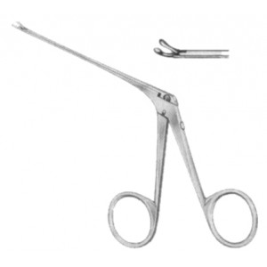 Micro Ear Polypus Forceps 0.9 x 1.1mm Cup-Shaped 8cm/3 1/4