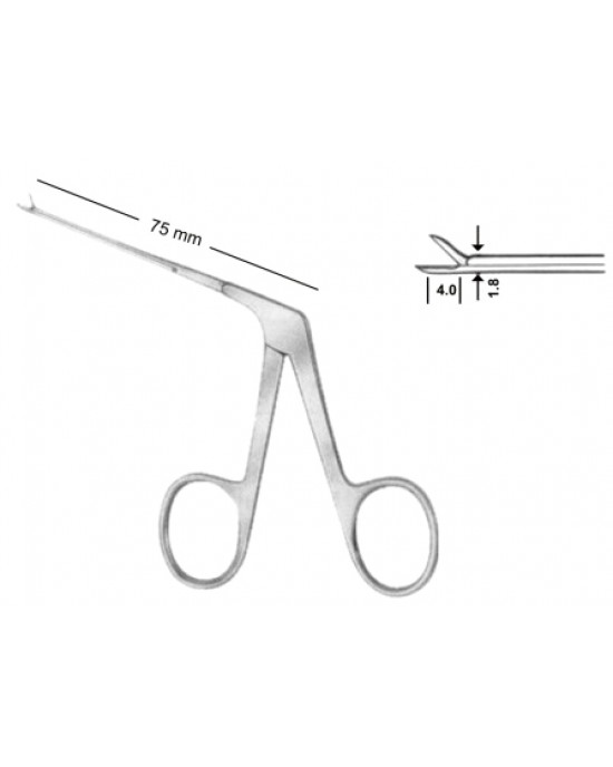 Bellucci Micro Scissors 0.8mm 8cm/3 1/4