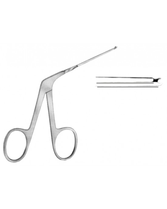 Fisch Micro Ear Forceps 8cm/3 1/4