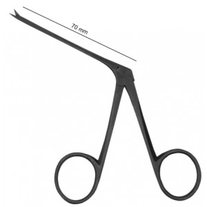 Micro Crocodile Scissors 5mm Blade, Curved