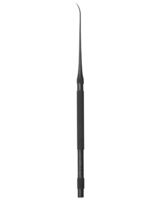 Cawhorne Stape Hook No. 2, Medium Curved (Black Finish), 16.5cm/6 1/2