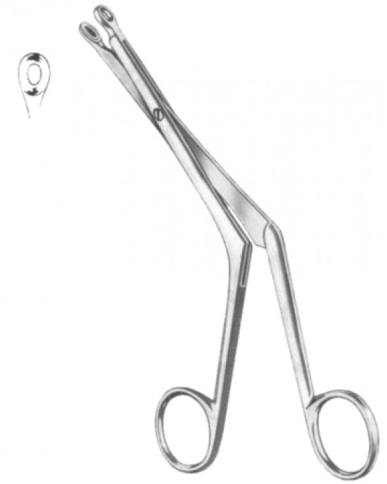 Bruenings Septum Compression Forceps SJ 19cm/7 1/2