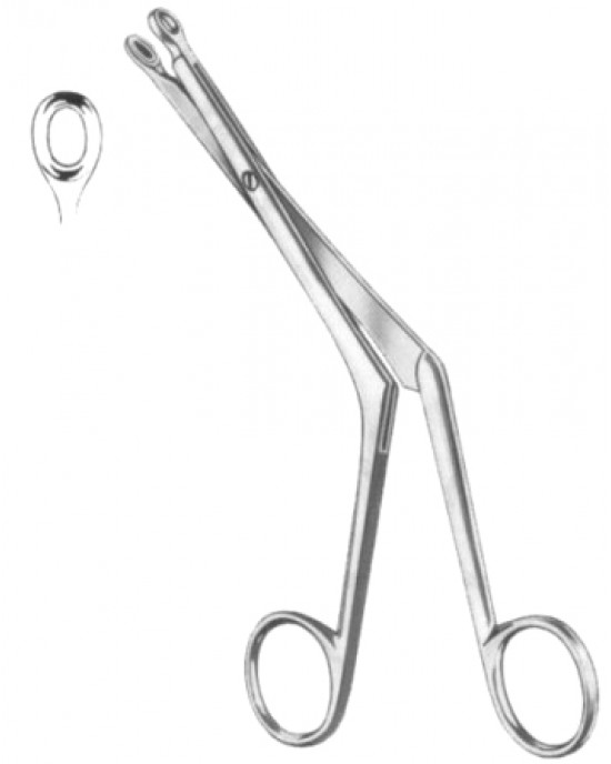 Bruenings Septum Compression Forceps SJ 19cm/7 1/2