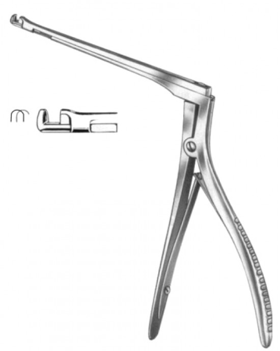 Hajek(Hajek-Kofler) Septum Compression Forceps 5x4mm 14cm/5 1/2