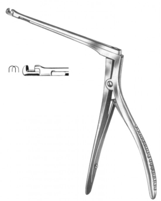 Hajek(Hajek-Kofler) Septum Compression Forceps 5x3.5mm 14cm/5 1/2