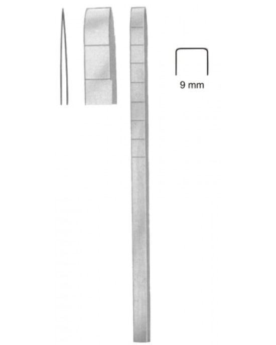 Cottle Nasal Gouges 9mm 18cm/7